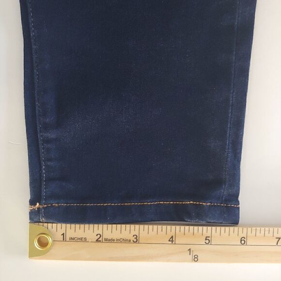🌟HP🌟Celebrity Pink Maternity Jeans Ankle/Cropped Dark Wash Stretchy XL NWT - Picture 9 of 9